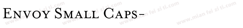 Envoy Small Caps字体转换